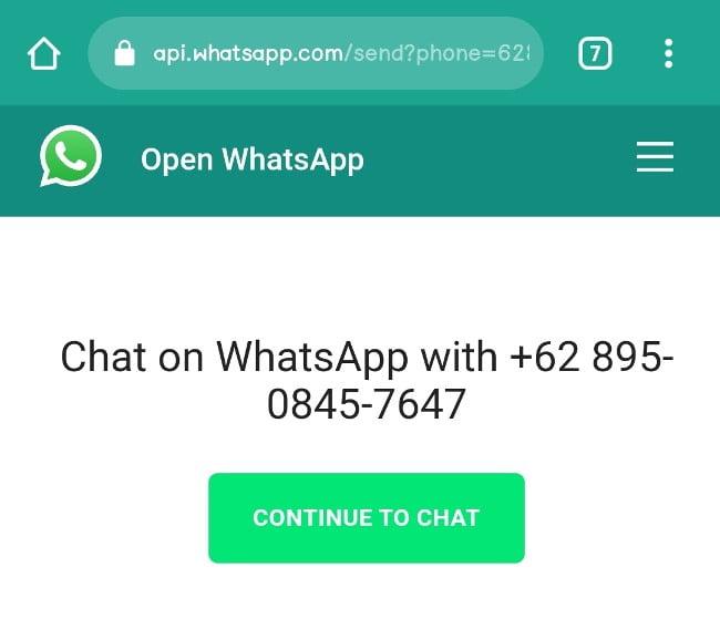 Cara Chat Whatsapp Tanpa Save Nomor Tujuan Dengan Mudah