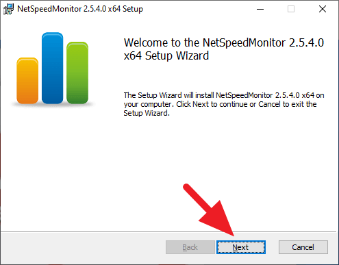 Instalasi NetSpeedMonitor 1 Cara Menampilkan Kecepatan Internet di Taskbar Windows 10 6 Instalasi NetSpeedMonitor 1