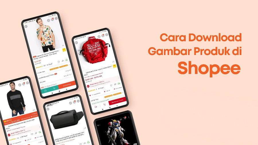 Cara Download Gambar Produk di Shopee