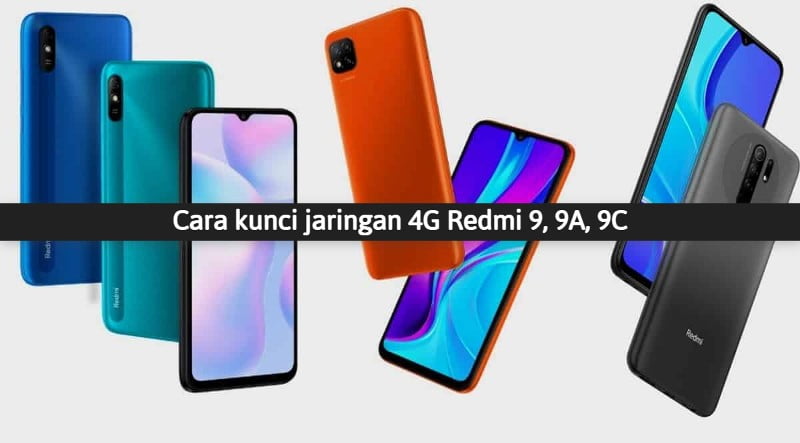 Cara kunci jaringan 4G Redmi 9